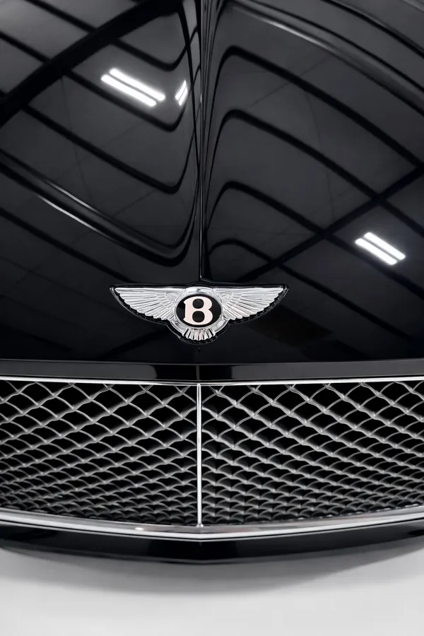 Bentley grille close-up