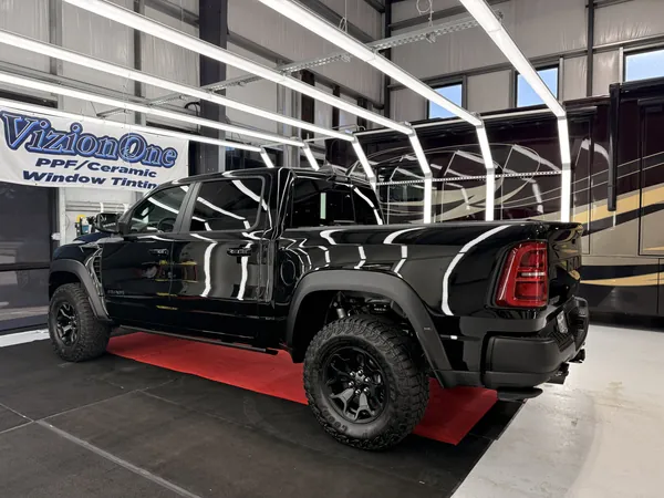 Black RAM TRX under the VizionOne banner